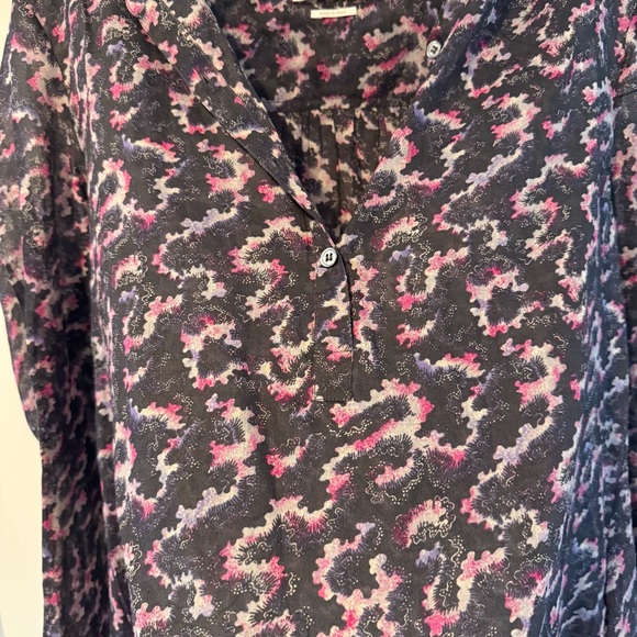 isabel marant etoile maria top faded black, purple, pink | L - Picture 4 of 7